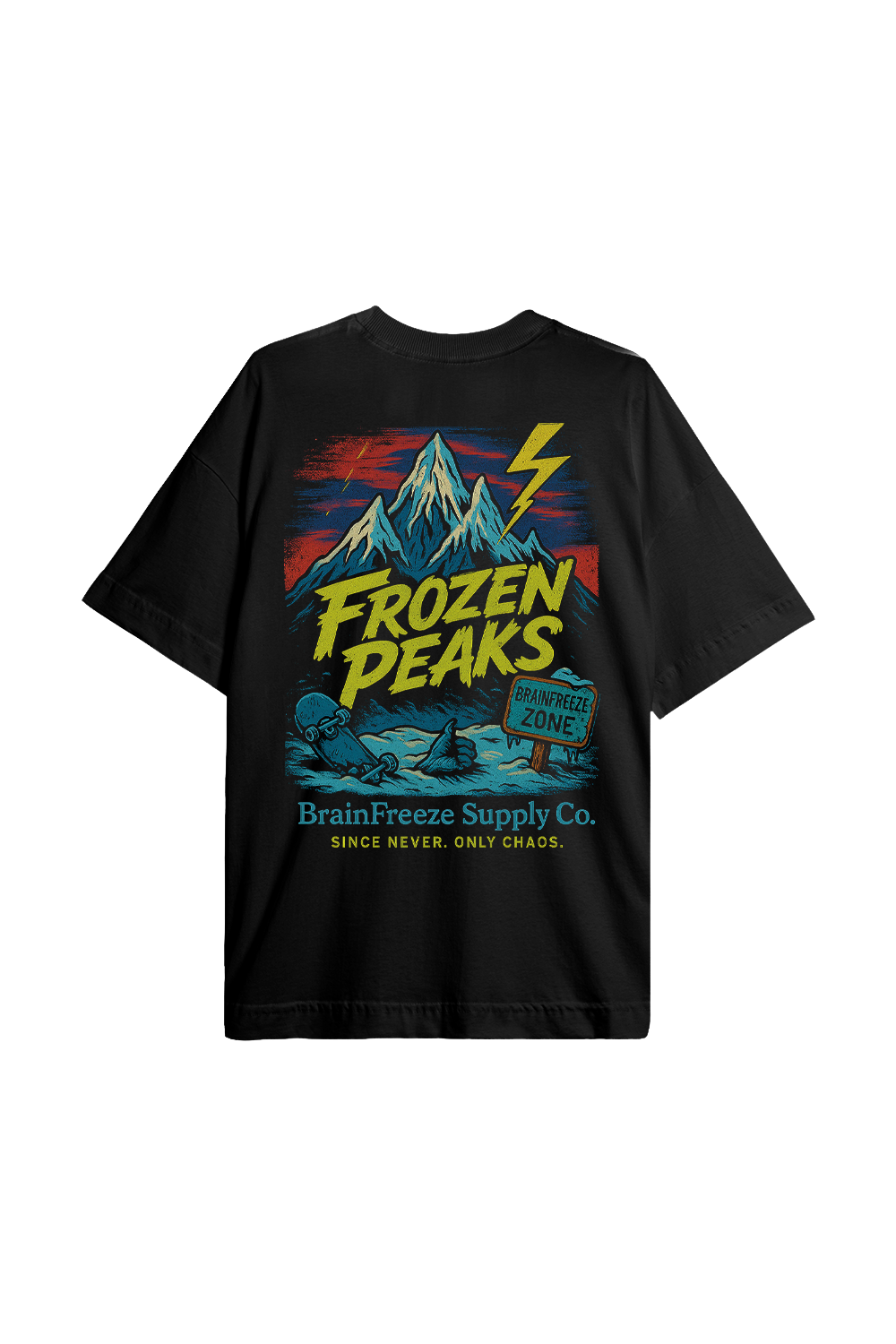 Frozen Peaks Oversized