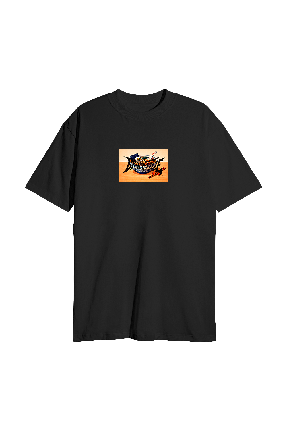 RAMEN BOWL TEE - STREETWEAR / PRETO