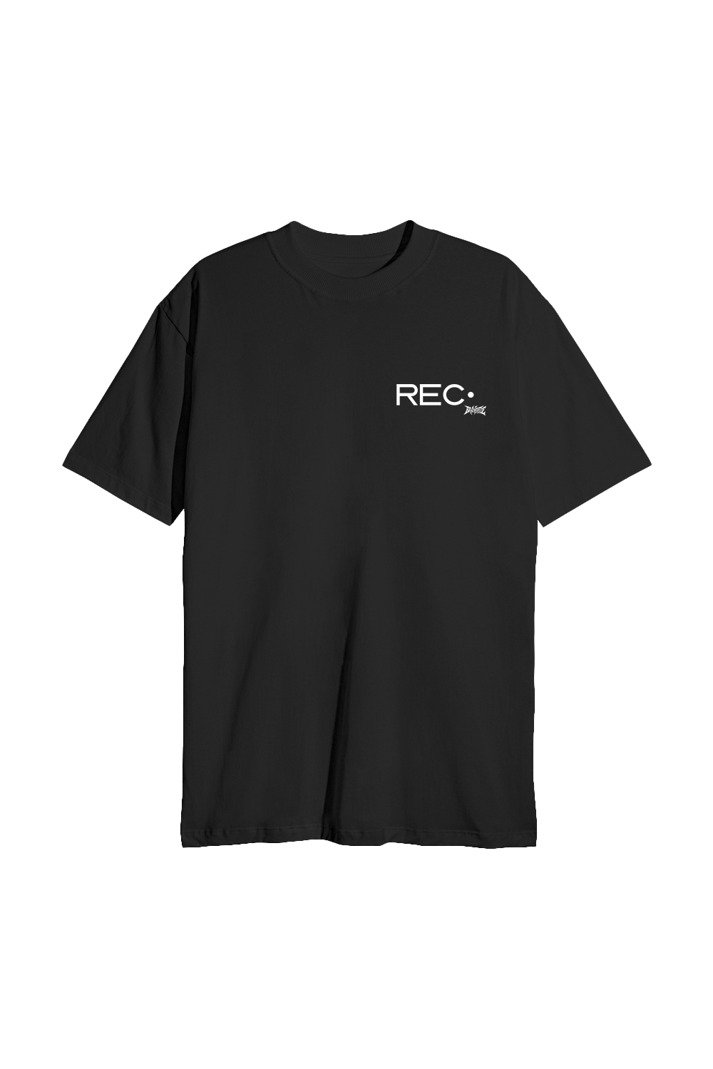 REC TEE - STREETWEAR / PRETO