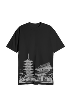 TEMPLE TEE - STREETWEAR / PRETO