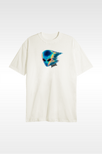 Camiseta Distortion Alien Streetwear Off-White