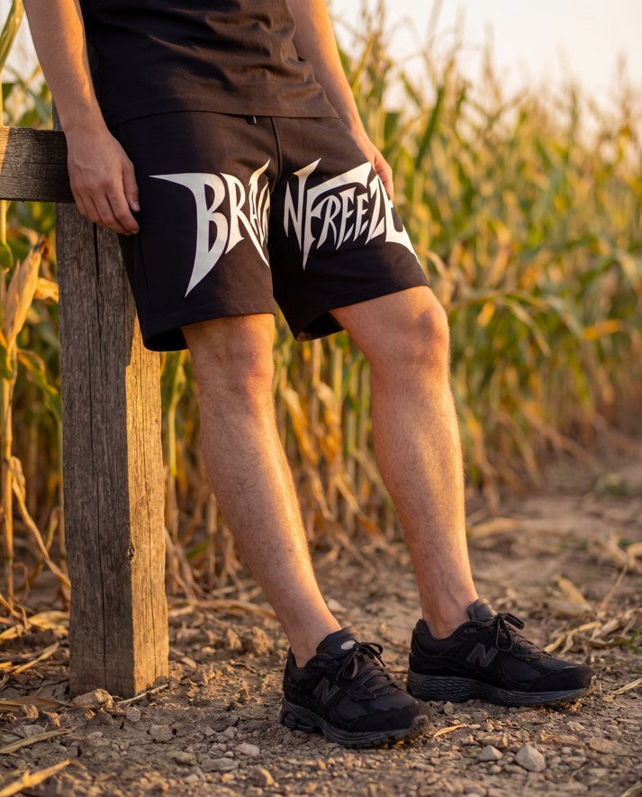 Bermuda Moletom Signature Alien Preto