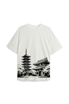 TEMPLE TEE - OVERSIZED / OFF-WHITE