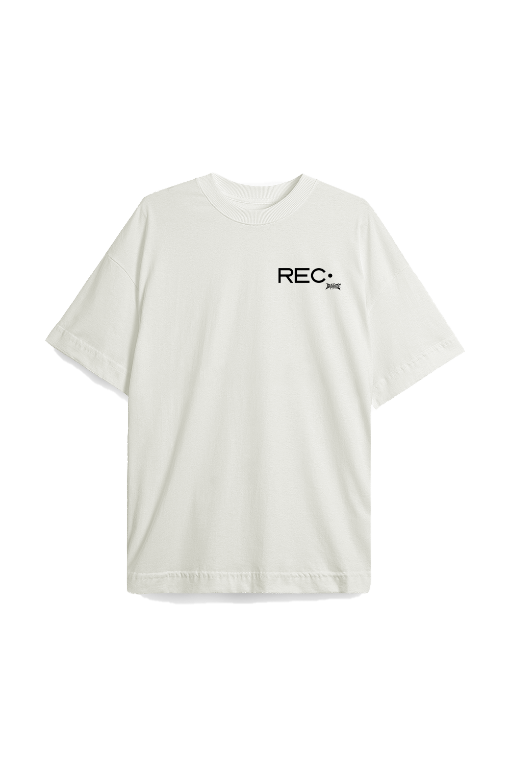 REC TEE - OVERSIZED / OFF-WHITE