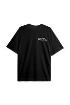 REC TEE - OVERSIZED / PRETO