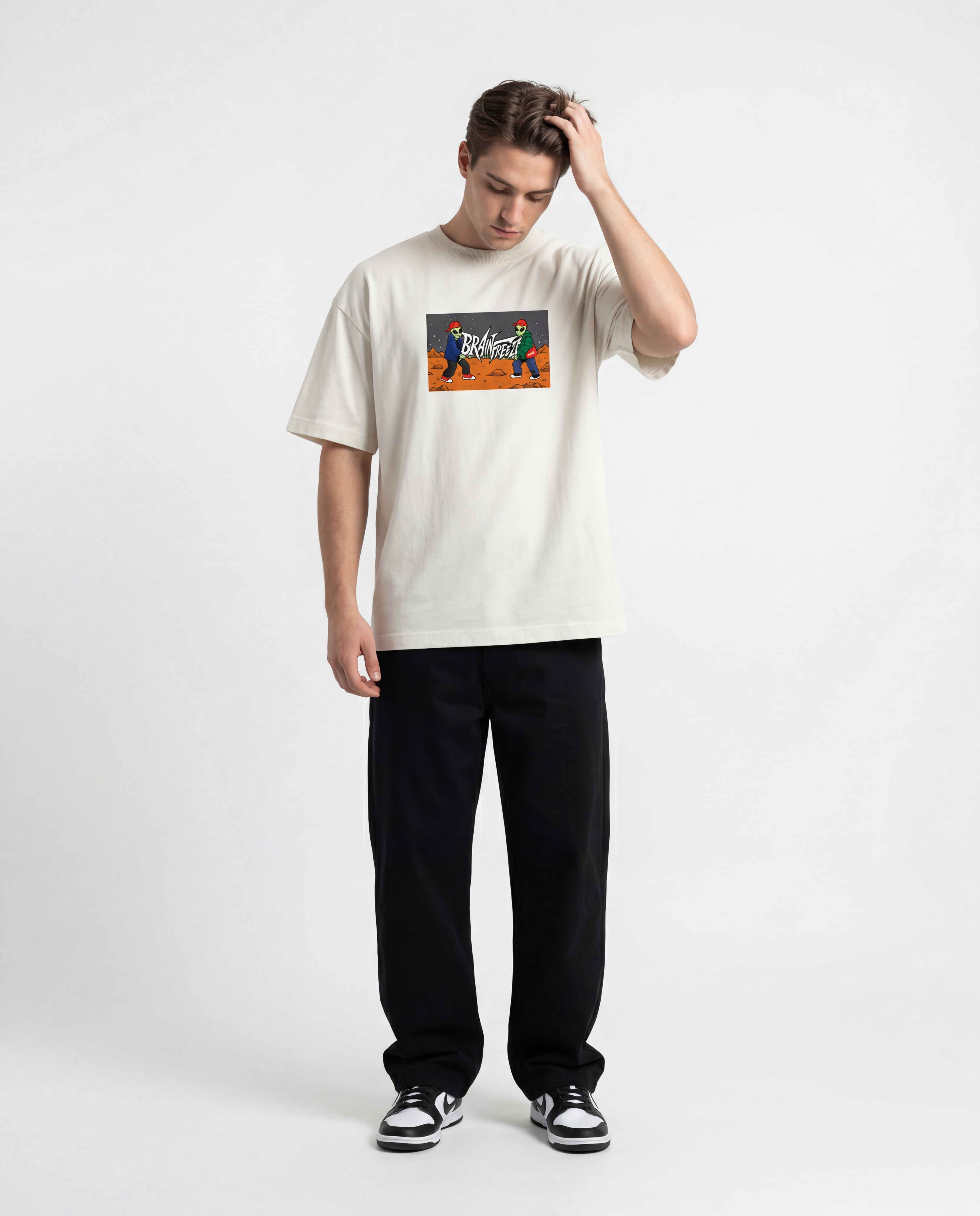 Camiseta Alien Property Streetwear Off-White