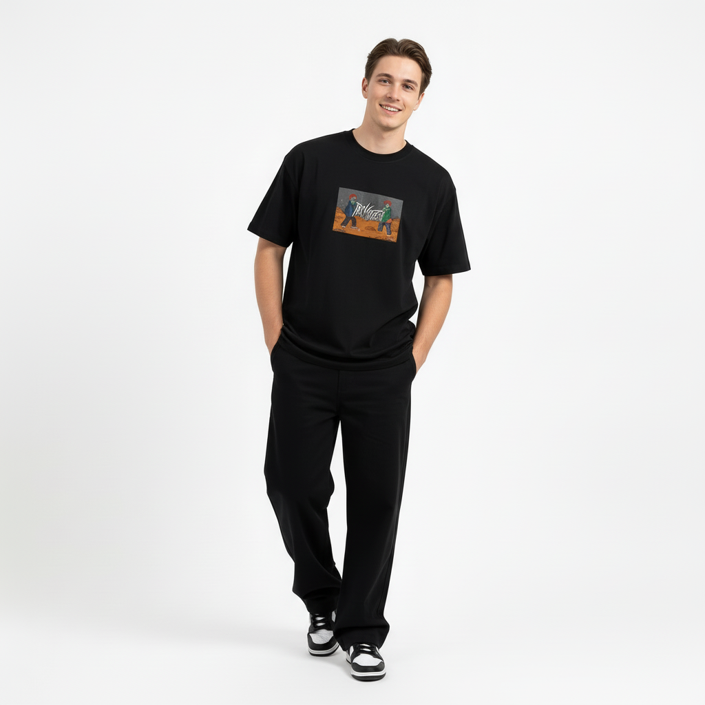 Camiseta Alien Property Streetwear Preto