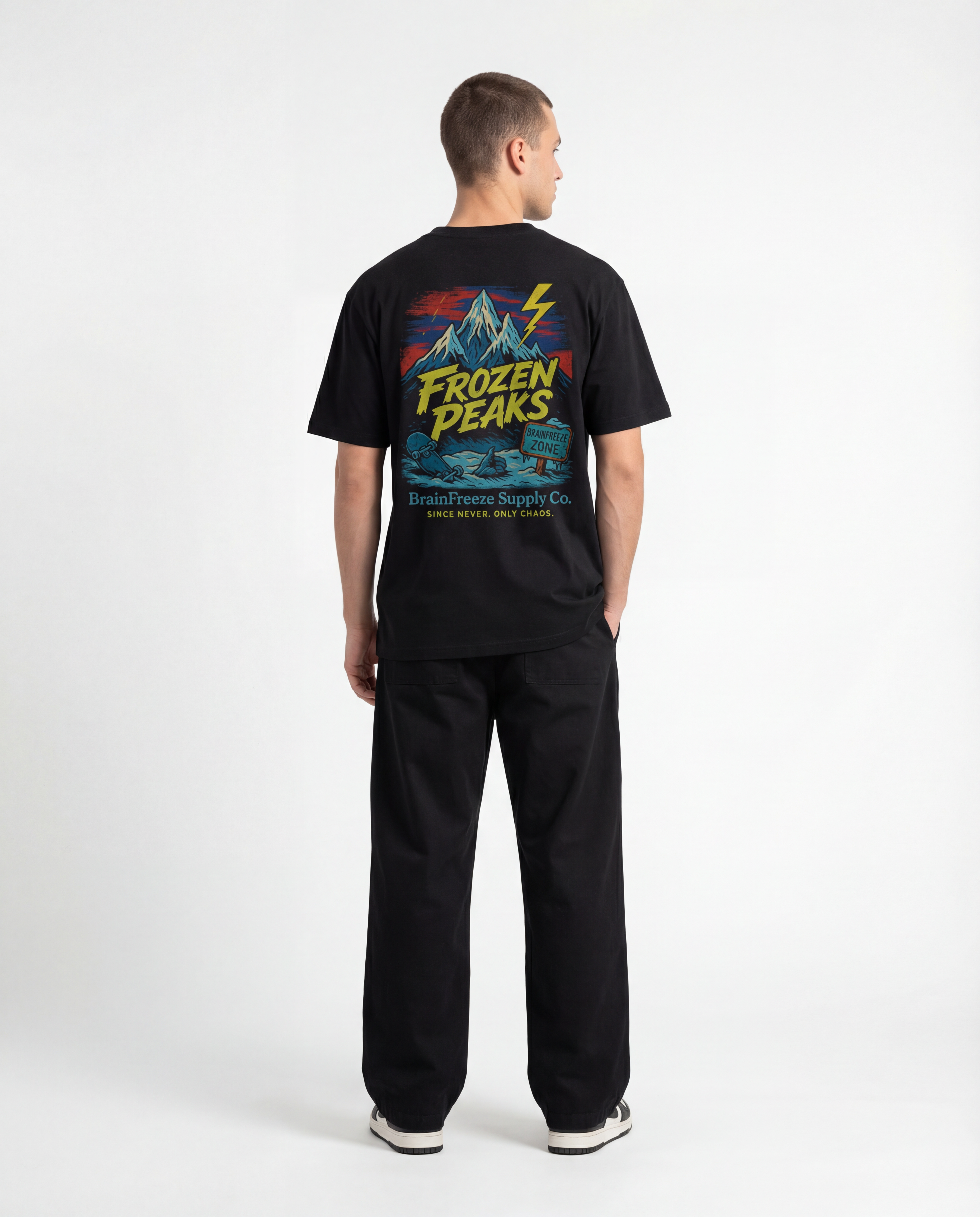 Camiseta Frozen Peaks Streetwear