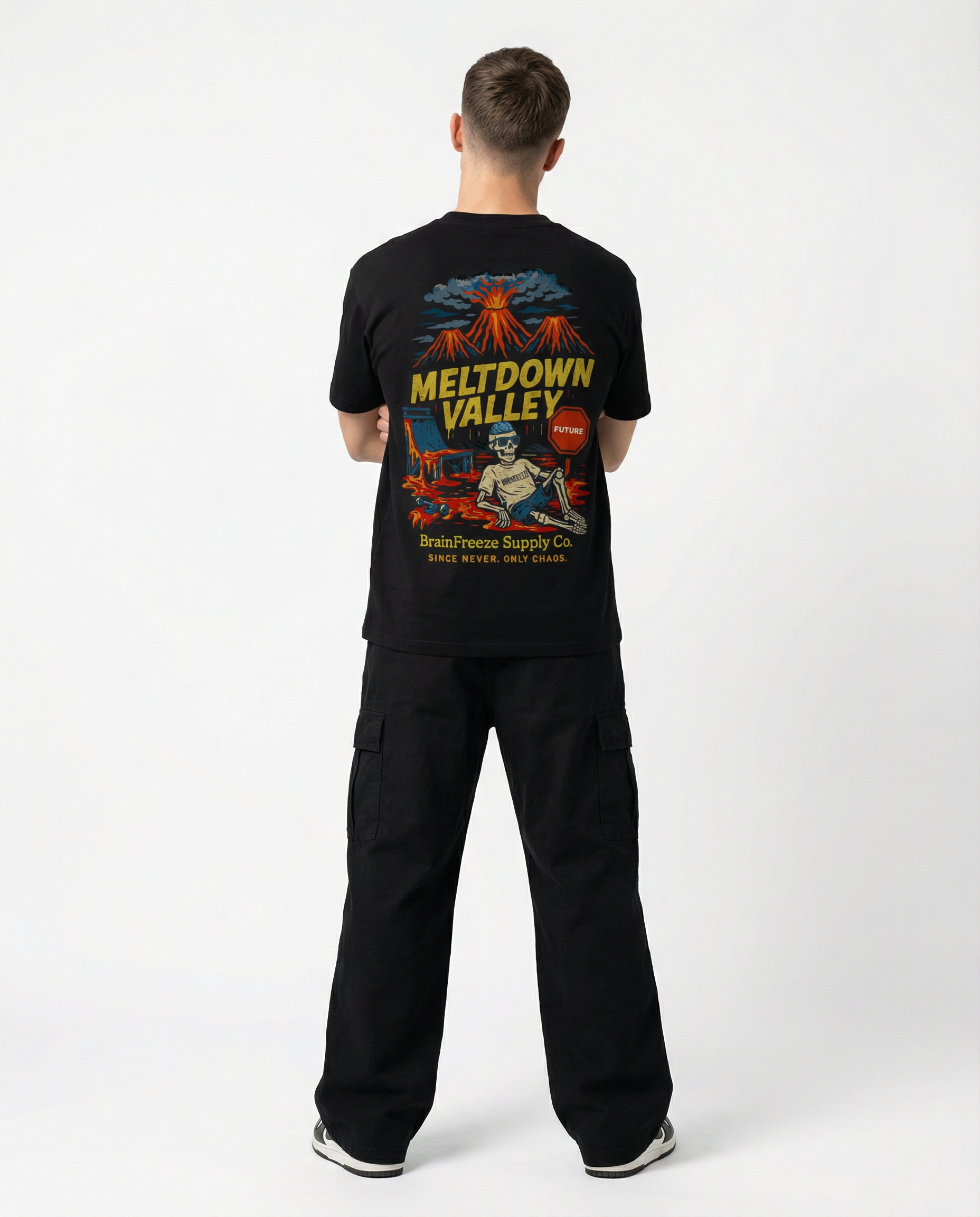 Camiseta Meltdown Valley Oversized