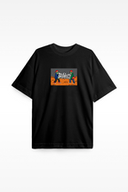 Camiseta Alien Property Oversized Preto