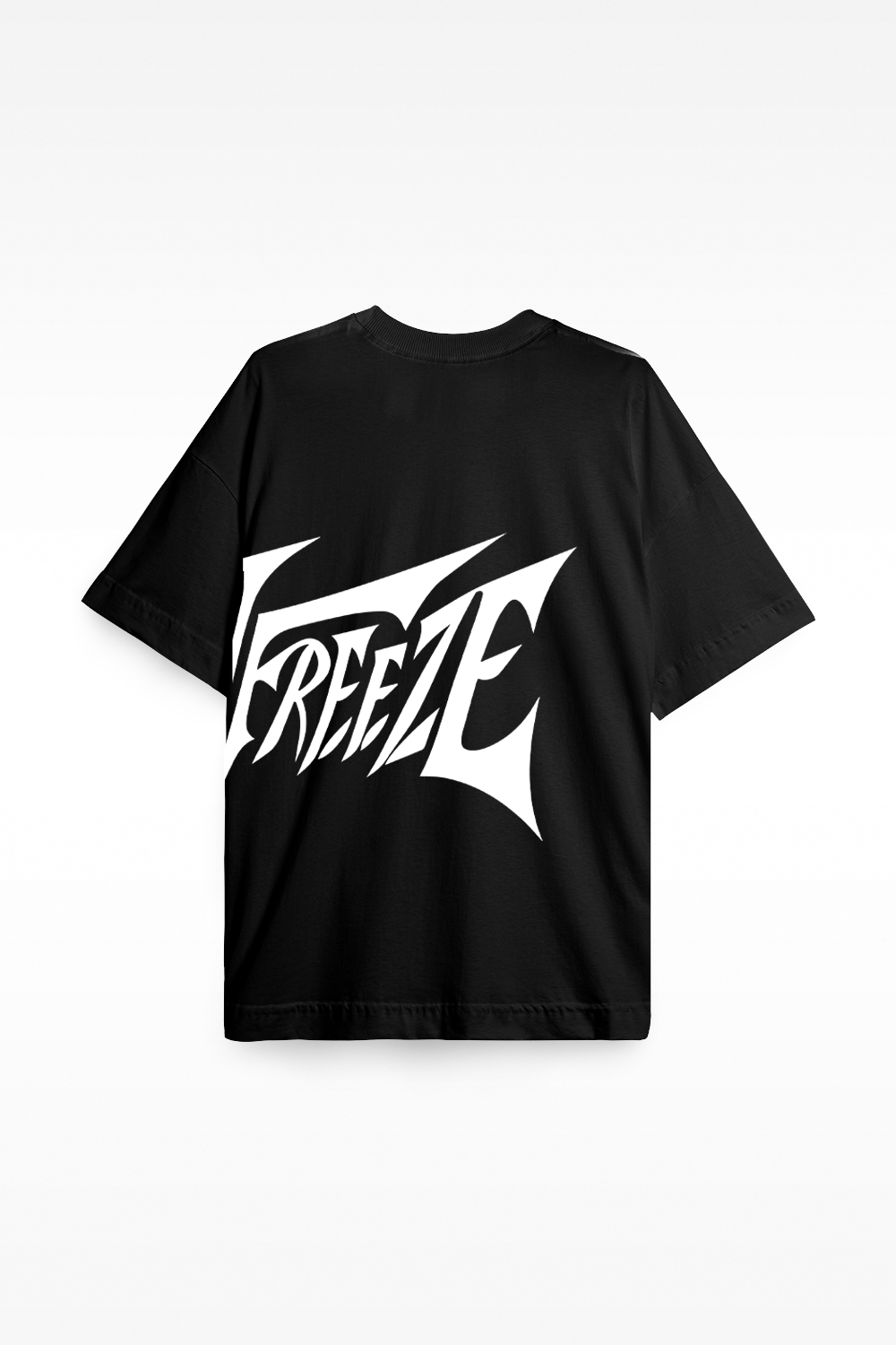 Camiseta Signature Alien Oversized Preto