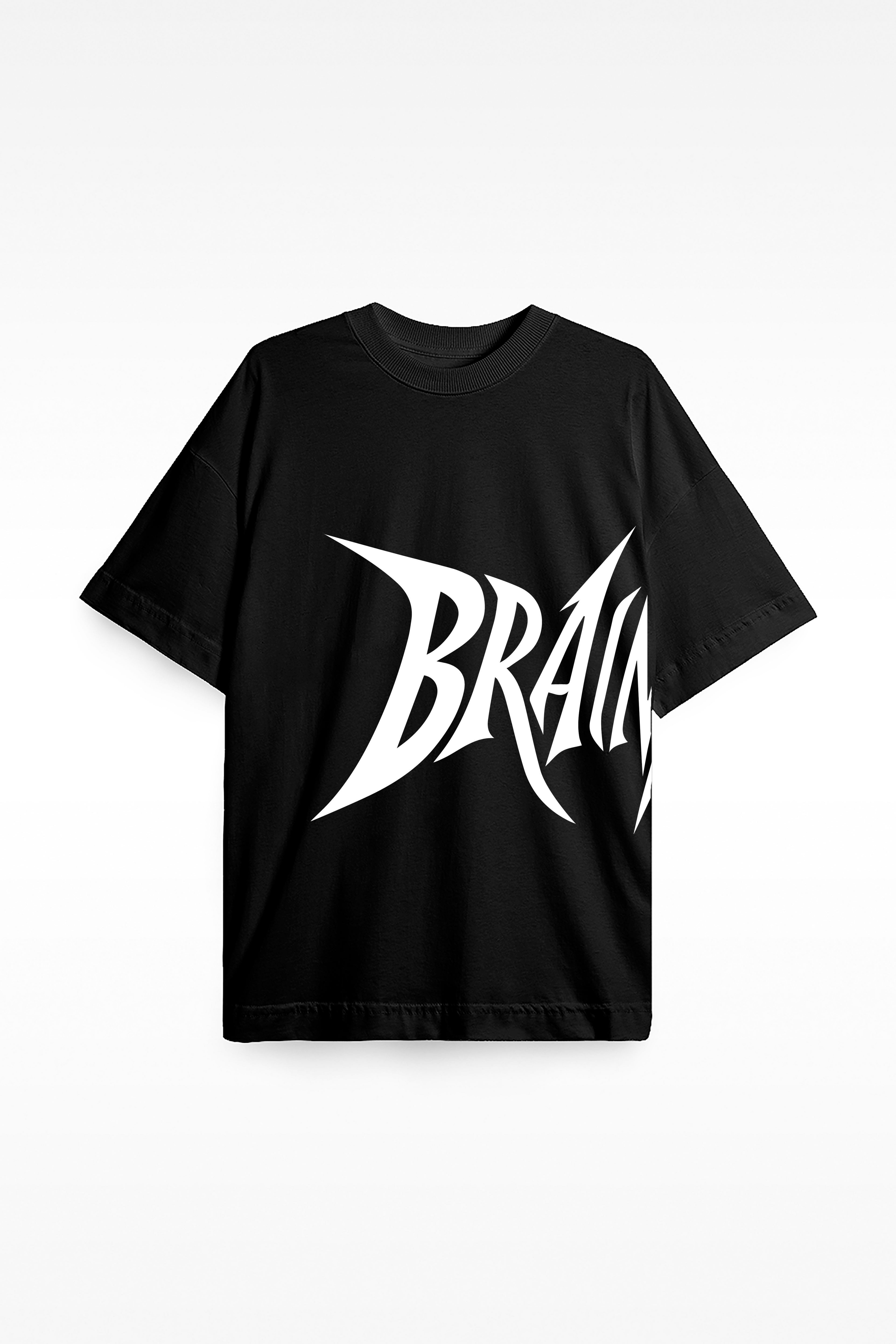 Camiseta Signature Alien Oversized Preto