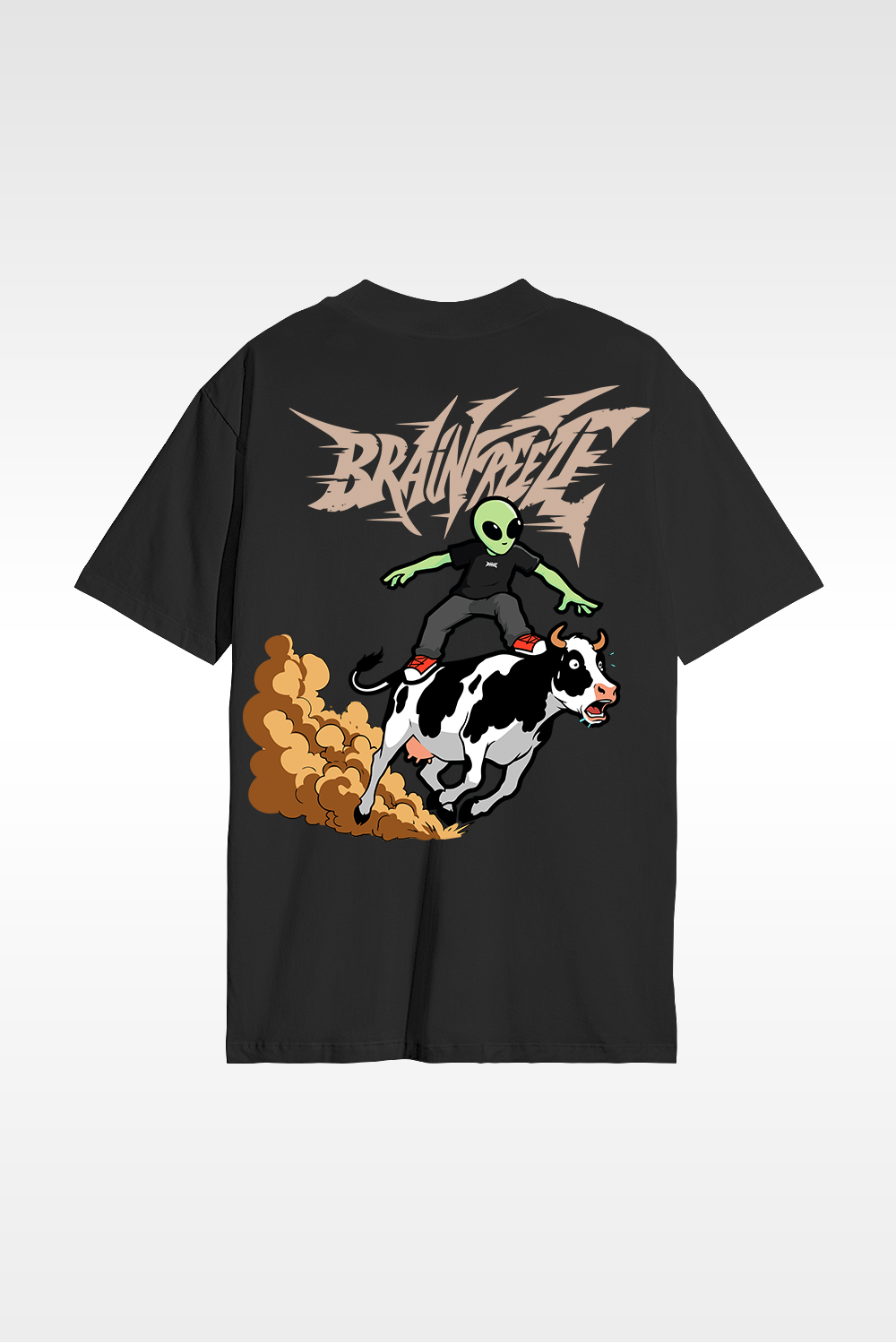 Camiseta Wild Ride Alien Streetwear Preto