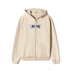 BRAINFREEZE ZIP HOODIE - CREME